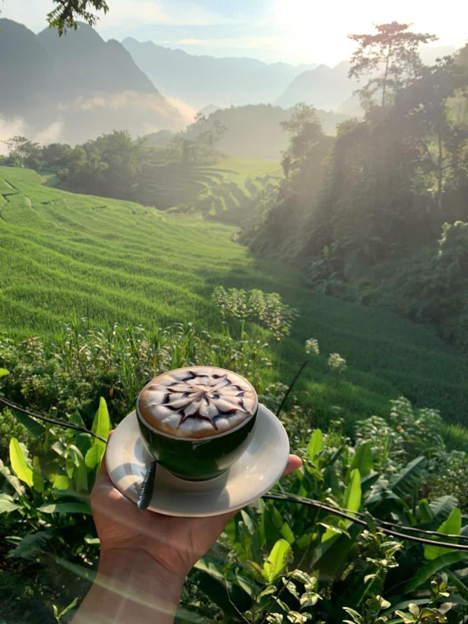 مبيت وإفطار Huong Ba Thuoc Puluong Aroma المظهر الخارجي الصورة