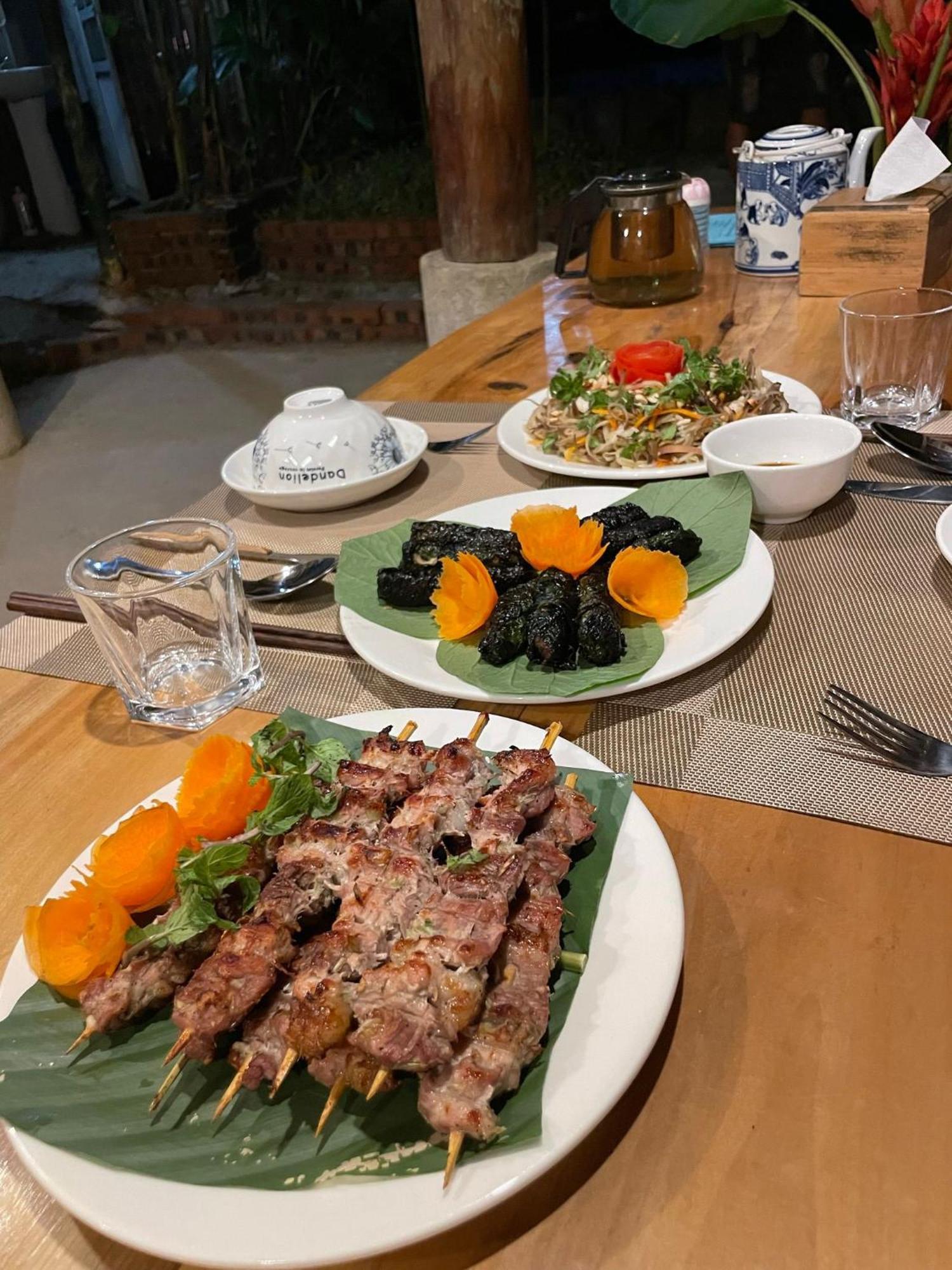 مبيت وإفطار Huong Ba Thuoc Puluong Aroma المظهر الخارجي الصورة